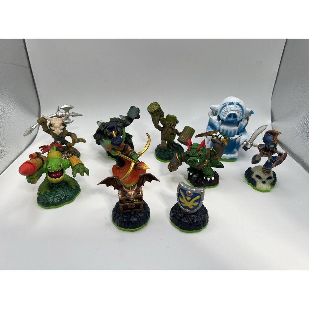 Skylanders Spyro’s Adventure Mixed Lot Of 10 Activision Action Figures